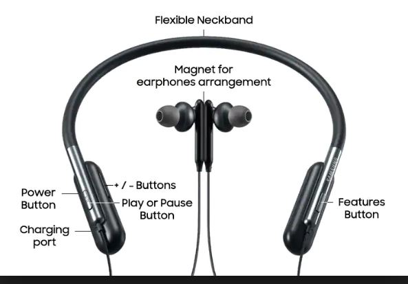 U flex discount bluetooth neckband earphones