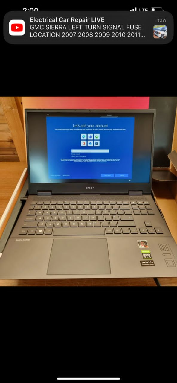 HP Notebook Hp Gamer I5 8gb 256gb 156 Gtx1650 Open Box.