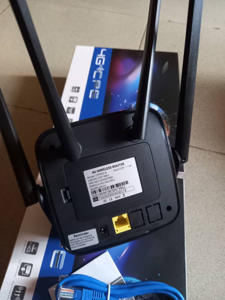 Universal 4g/5g Dual SSID Router With Backup Battery in Kumasi