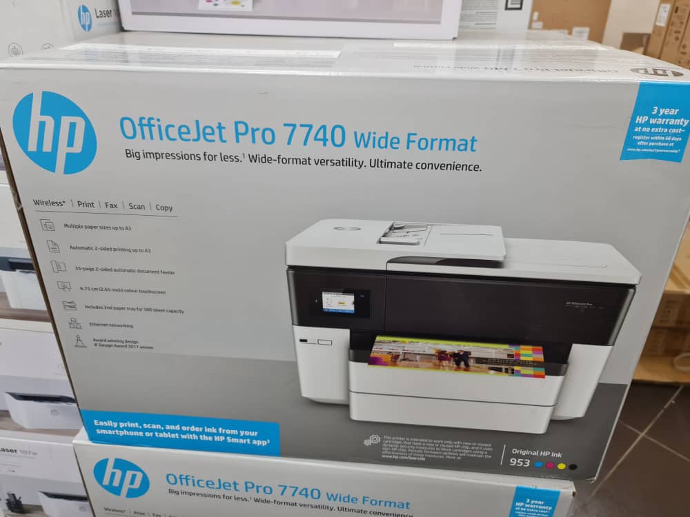 HP Officejet Pro 7740 (A3) Printer Product Video 